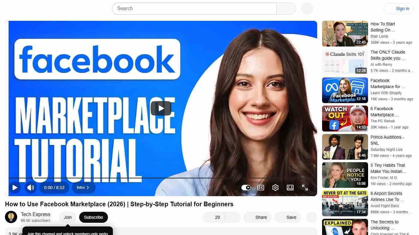 How to Use Facebook Marketplace (2026) | Step-by-Step Tutorial for Beginners - YouTube